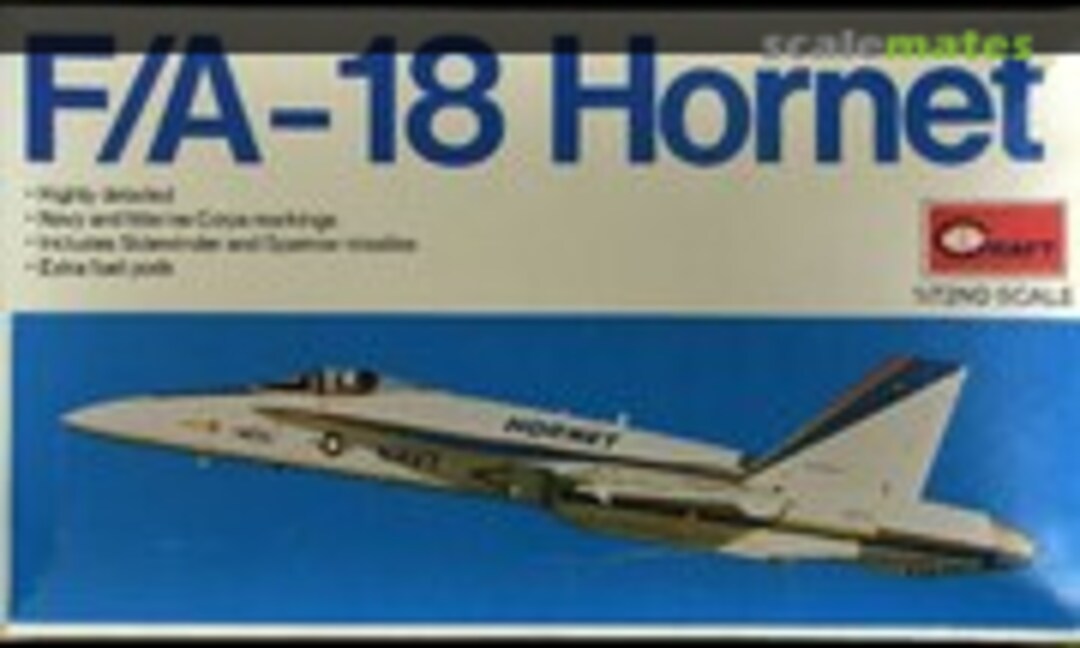 1:72 F/A-18 Hornet (Minicraft Model Kits 1605)