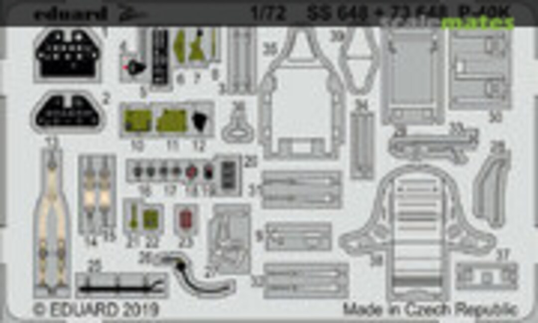 1:72 Curtiss P-40K (Eduard SS648)