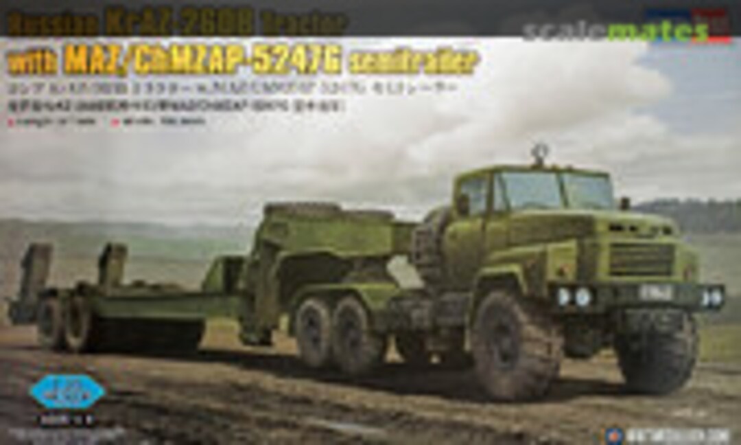 1:35 KrAZ-260B &amp; ChMZAP-5247G (HobbyBoss 85523)