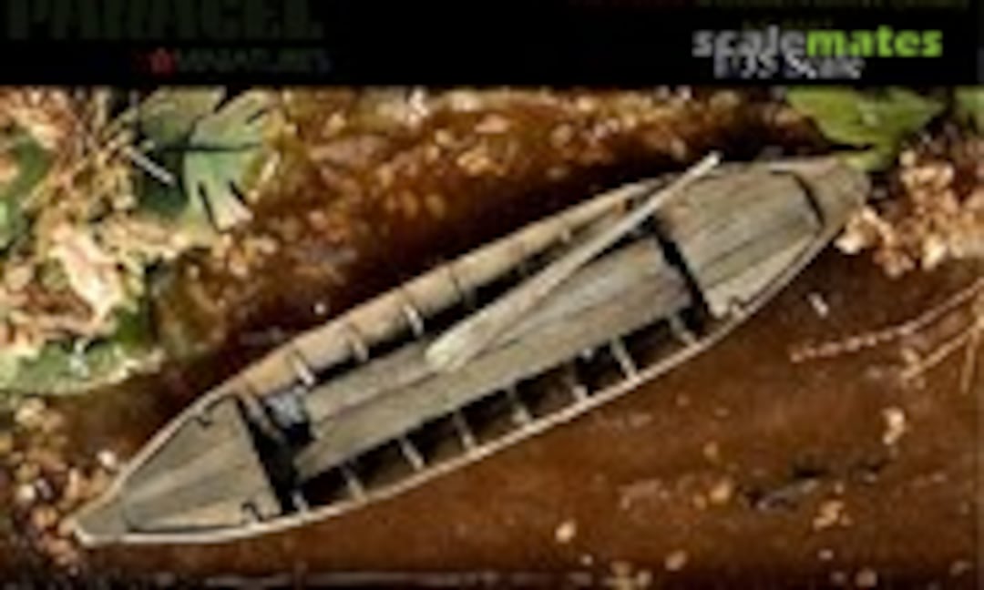 1:35 Vietnamese Wooden Boat (small) (Paracel Miniatures AC-0103)