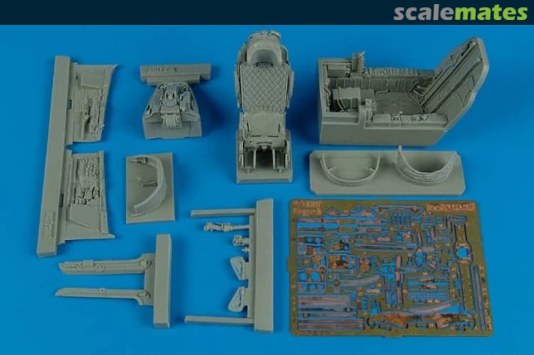 Boxart MiG-23MF cockpit set 2137 Aires