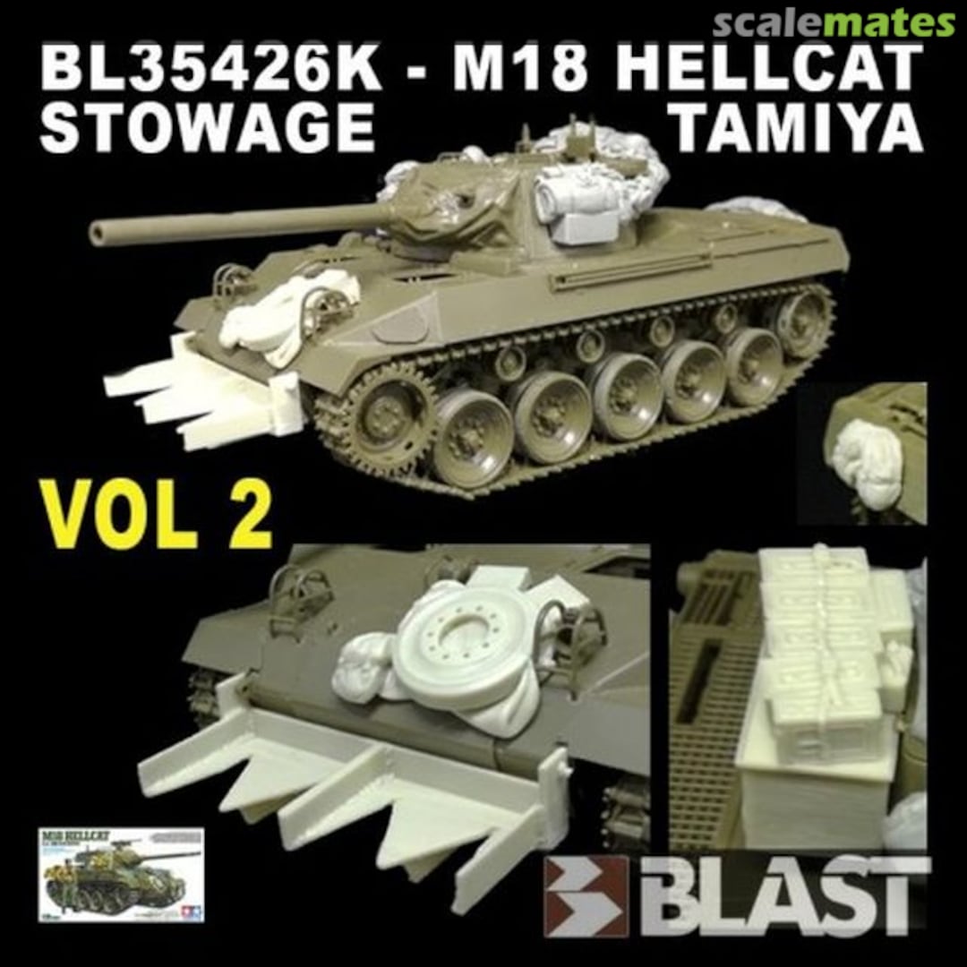 Boxart M18 Hellcat stowage, Vol.2 BL35426K Blast Models