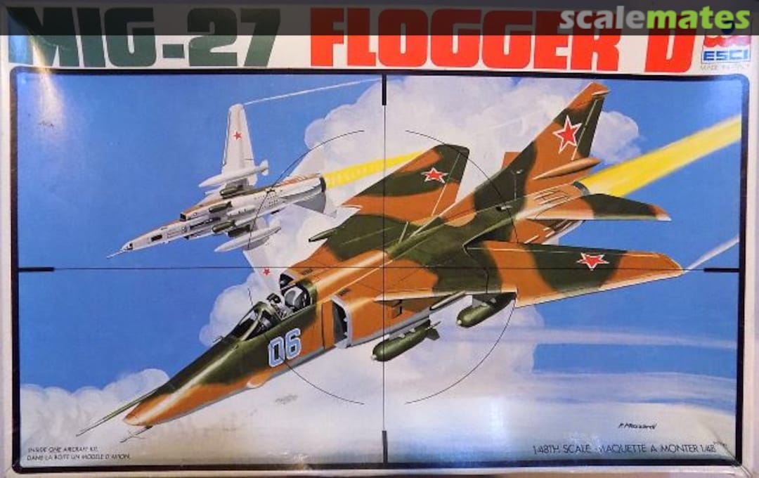 Boxart MiG-27 Flogger D 4020 ESCI