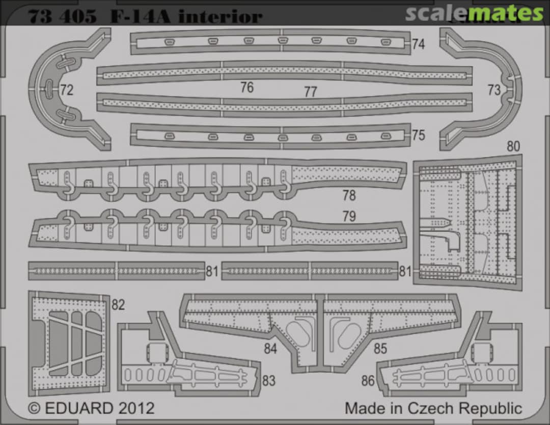 Boxart F-14A Tomcat - Interior 73405 Eduard