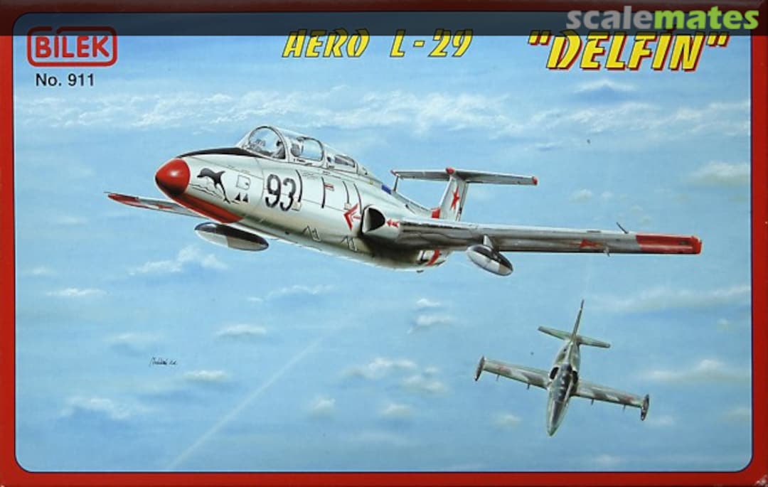 Boxart Aero L-29 Delfín 911 Bilek