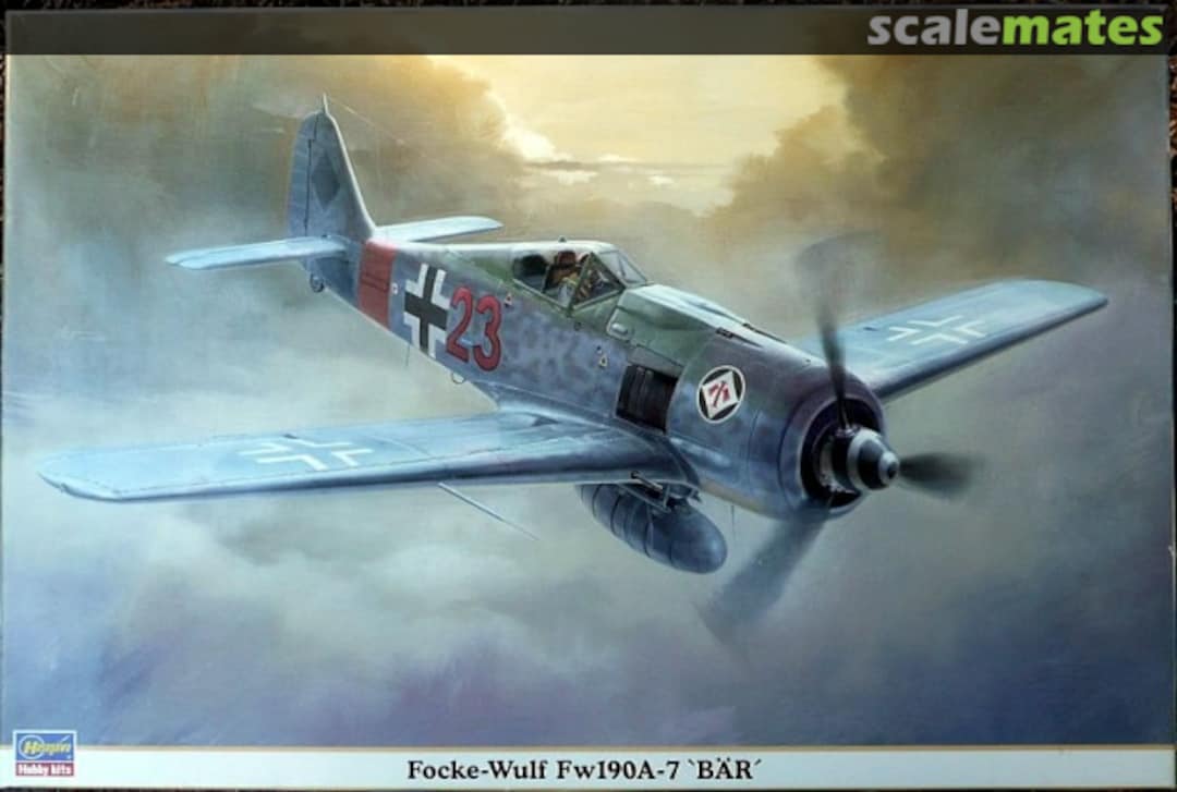 Boxart Focke-Wulf Fw190A-7 'Bär' 08172 Hasegawa