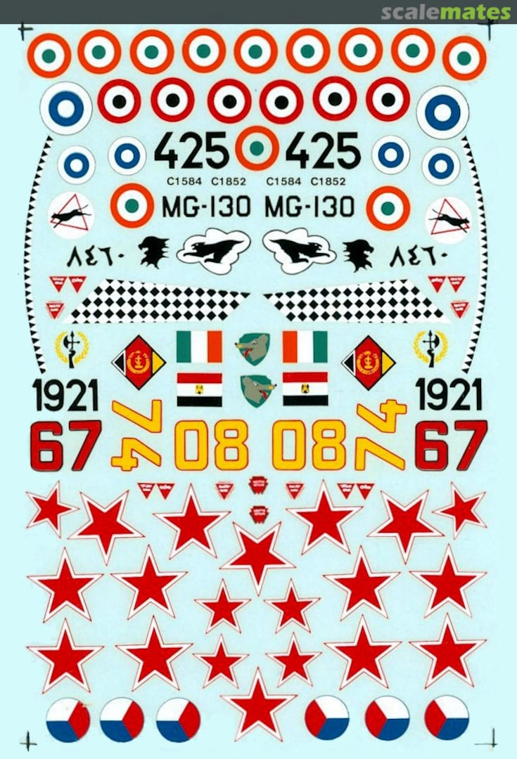 Boxart MiG-21MF 48-0252 Microscale