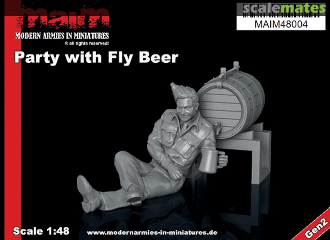 Boxart Spitfire Pilot - Party with Fly Beer MAIM48004 MAiM