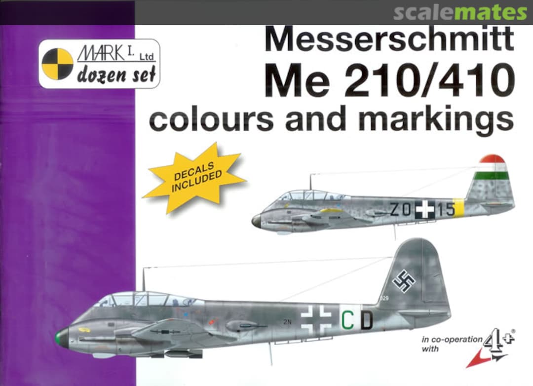 Boxart Messerschmitt Me 210/410 MKD72010 Mark I