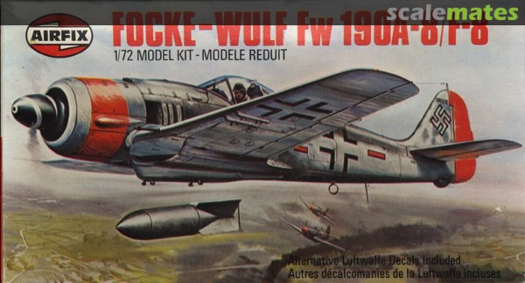 Boxart Focke-Wulf Fw190A-8/F-8 02063-7 Airfix