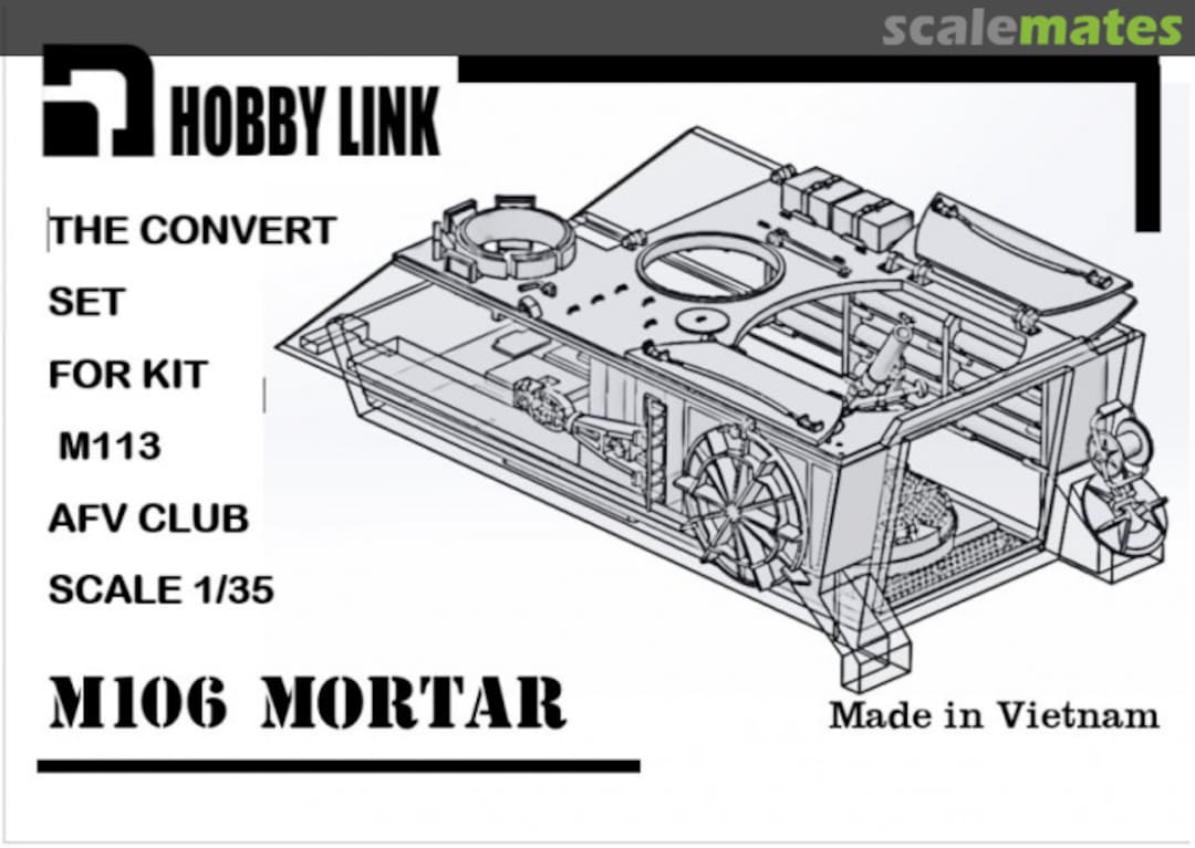 Boxart M106 Mortar HL206 Hobby Link