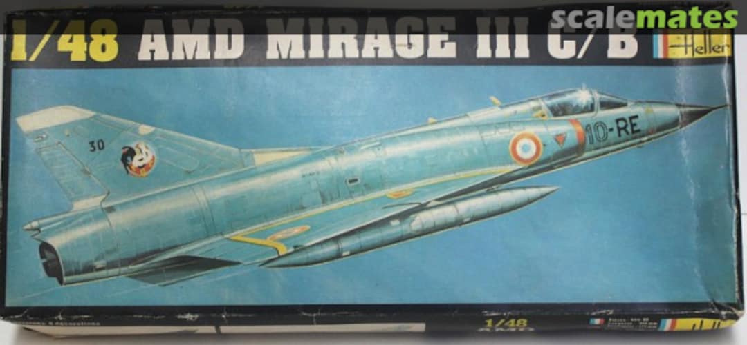 Boxart AMD Mirage III C/B 599 Heller