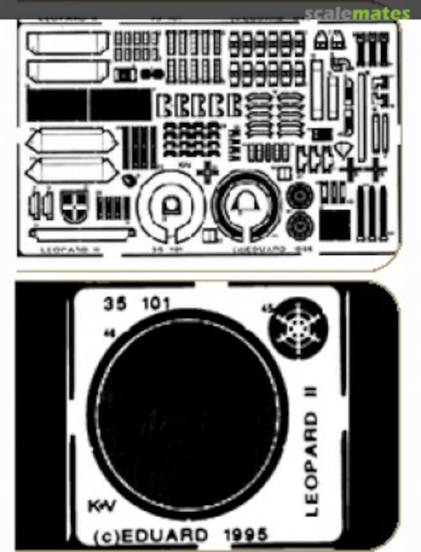 Boxart Leopard II improved 35101 Eduard