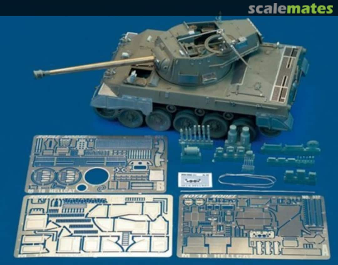 Boxart M18 Hellcat ~AFV Club~ 332 Royal Model