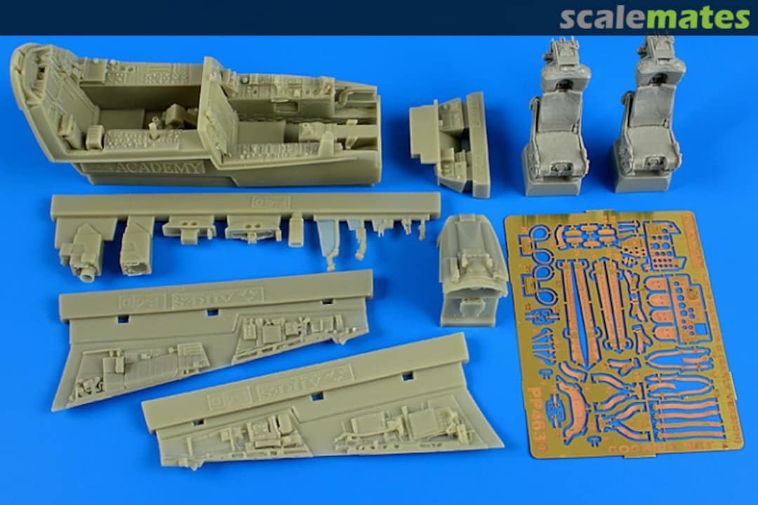 Boxart F-4D Phantom II (early version) - Cockpit Set 4630 Aires