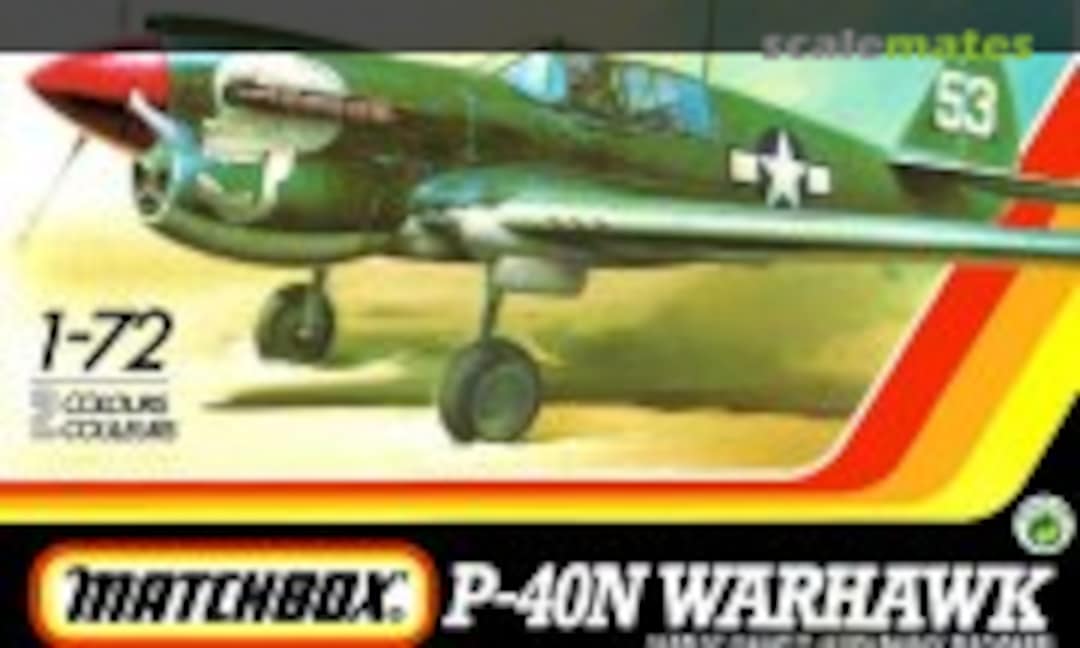 1:72 P-40N Warhawk (Matchbox PK-31)