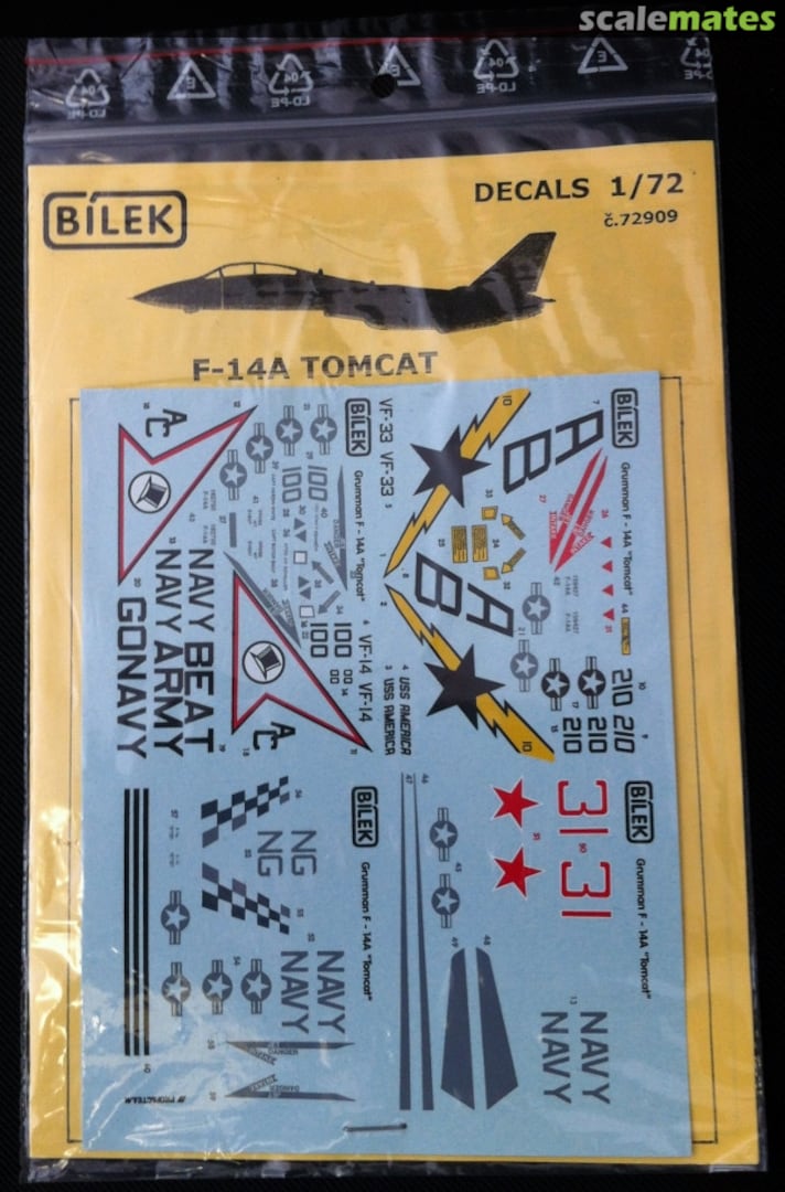 Boxart F-14A Tomcat 72909 Bilek