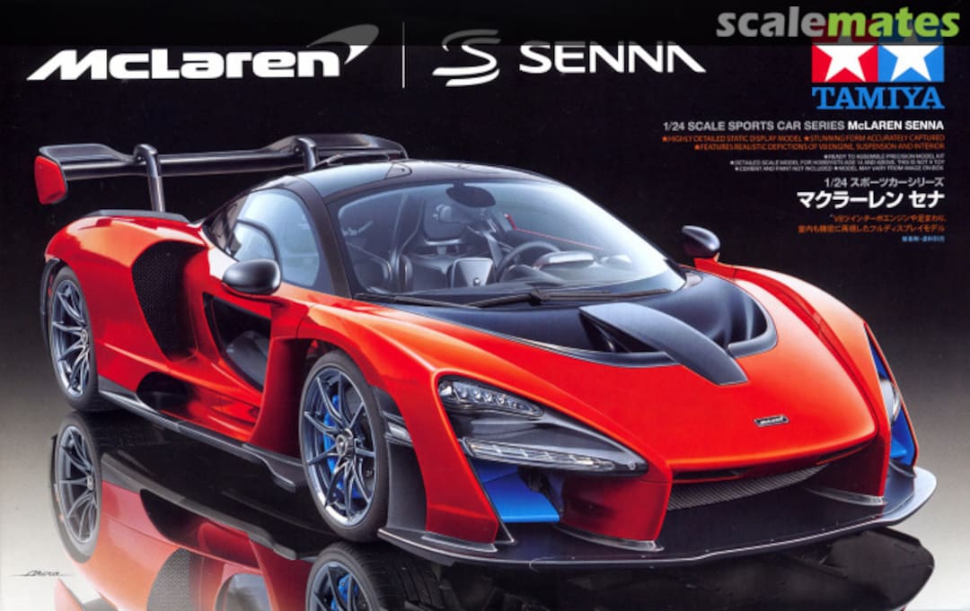 Boxart McLaren Senna 24355 Tamiya