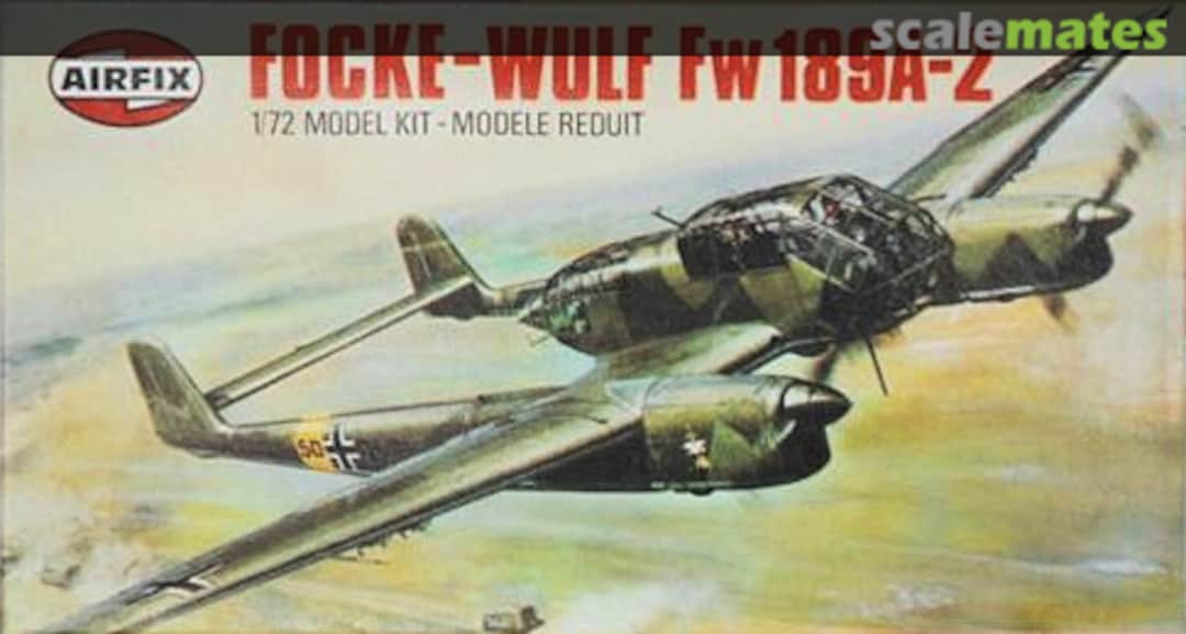 Boxart Focke-Wulf Fw 189A-2 02037-8 Airfix