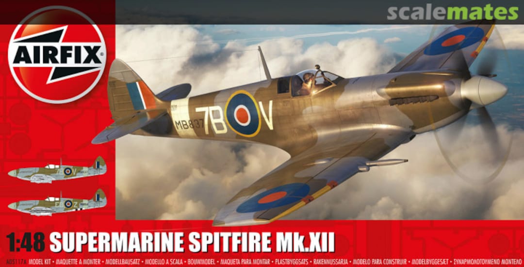 Boxart Supermarine Spitfire Mk.XII A05117A Airfix