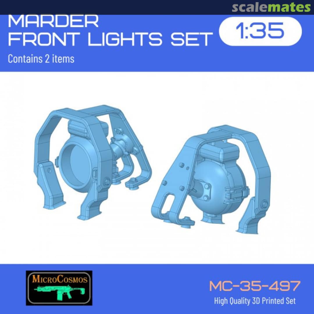 Boxart Marder Front Lights Set MC-35-497 3D MicroCosmos