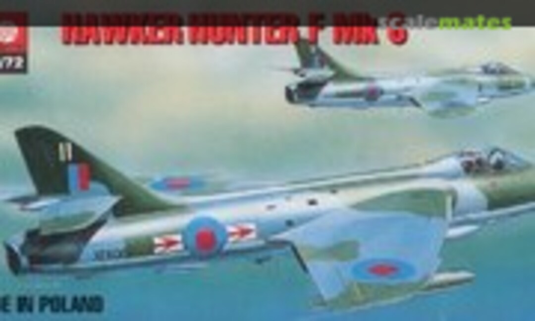 1:72 Hawker Hunter F Mk 6 (ZTS Plastyk S007)