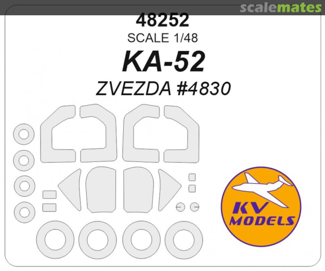 Boxart Kamov KA-52 48252 KV Models