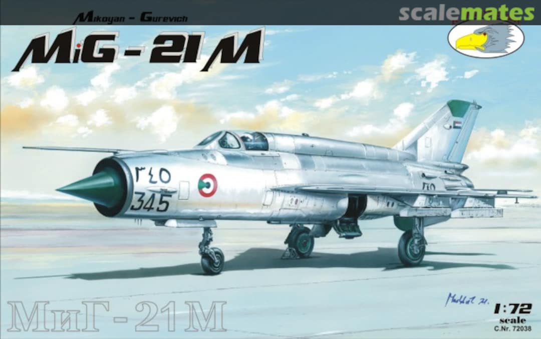 Boxart MiG-21M 72038 R.V.Aircraft