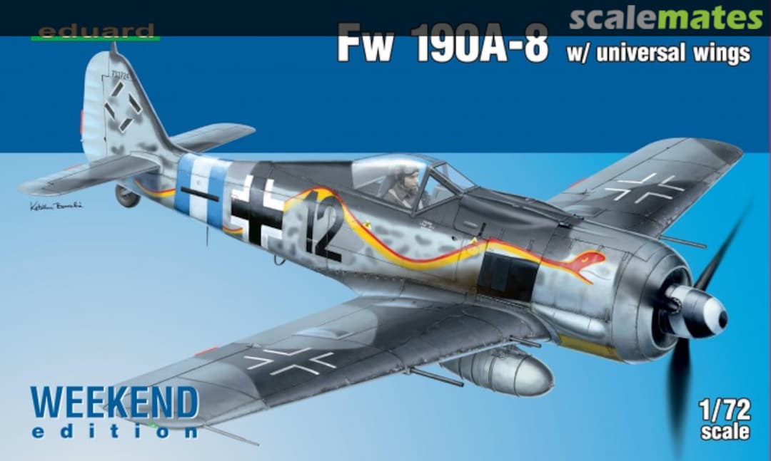 Boxart Fw 190A-8 7443 Eduard