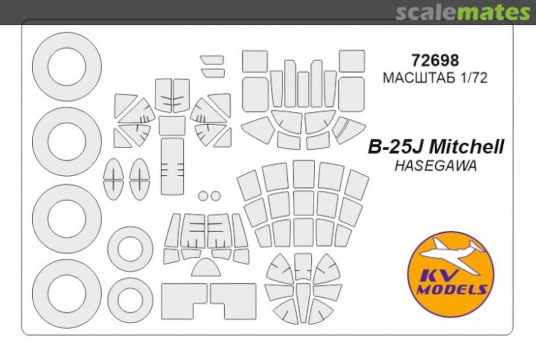 Boxart B-25J Mitchell 72698 KV Models