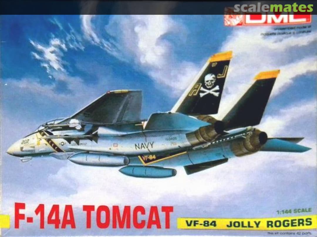 Boxart F-14A Tomcat VF-84 Jolly Rogers 4506 DML