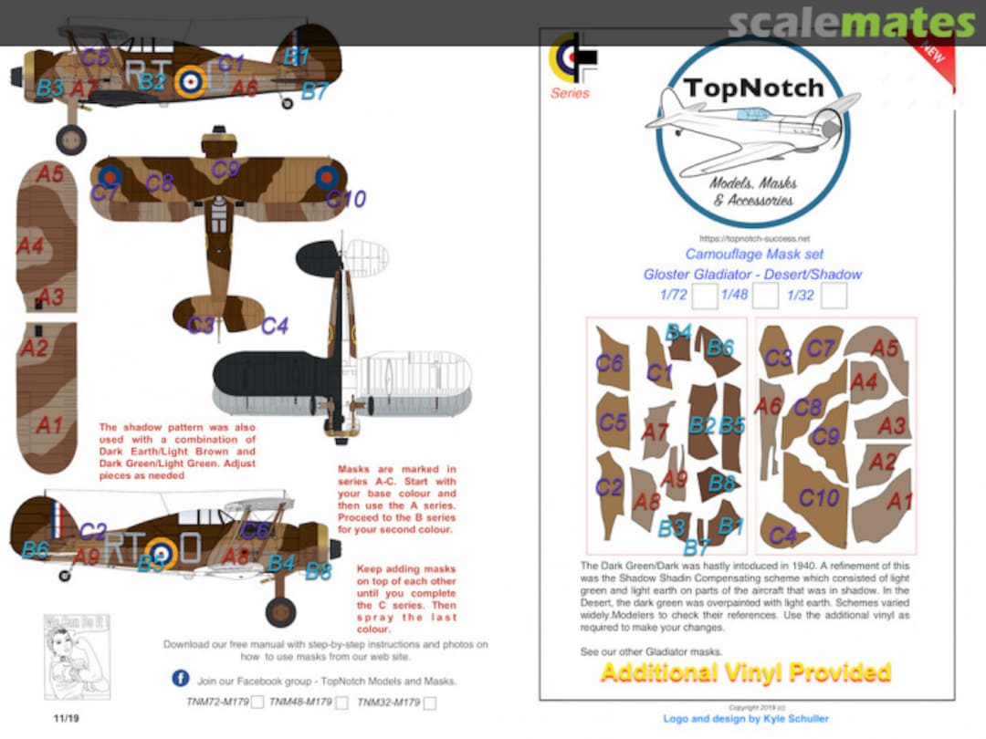 Boxart Gloster Gladiator - Desert /Shadow TNM48-M179 TopNotch