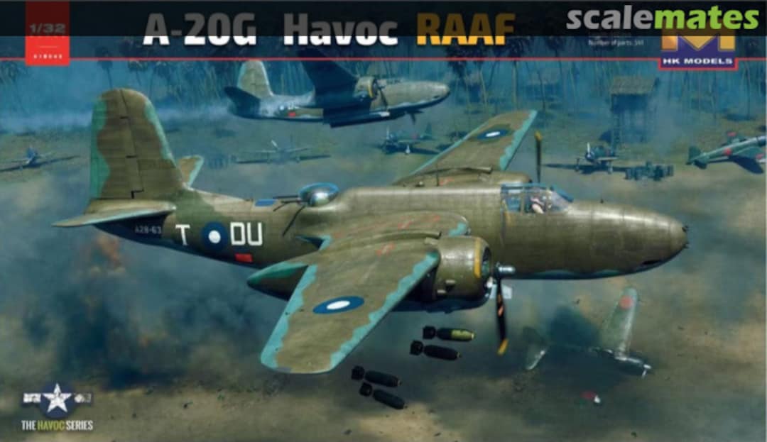 Boxart A-20G Havoc RAAF 01E042 HK Models