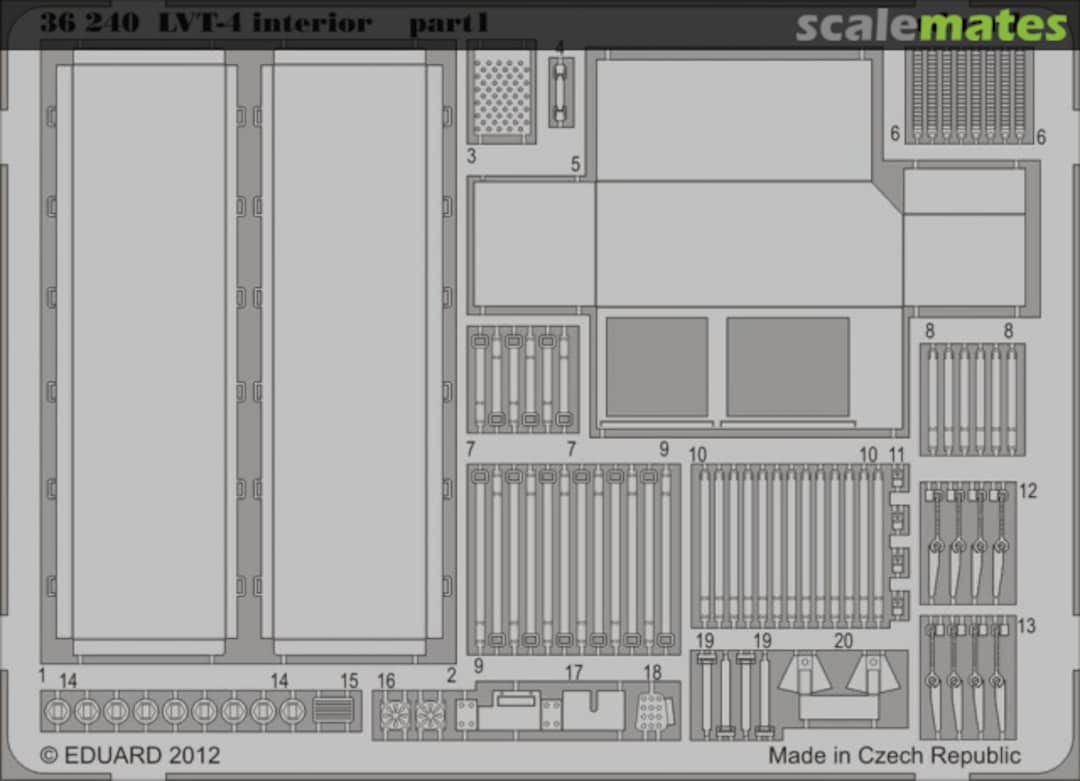 Boxart LVT-4 interior 36240 Eduard