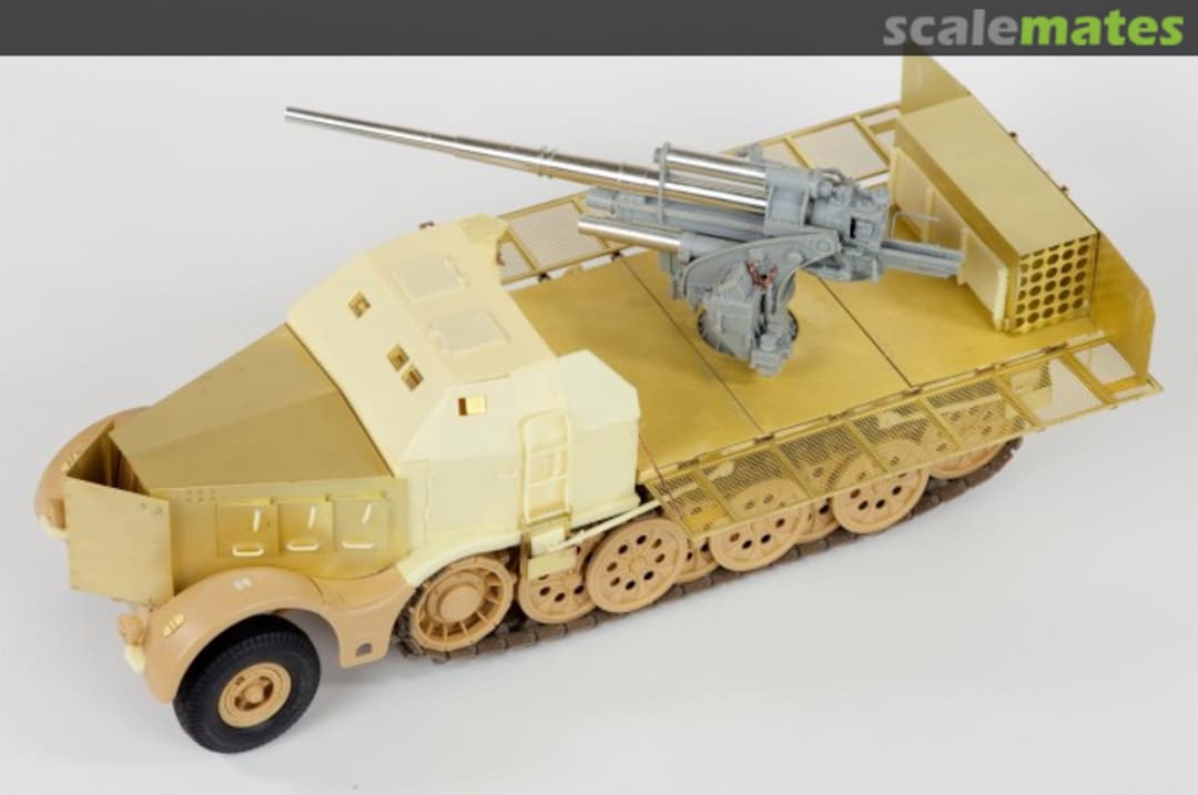 Boxart 8.8 cm FlaK 37 (Sf) auf Fgst Zgkw 18t Conversion LW35055 Alliance Model Works