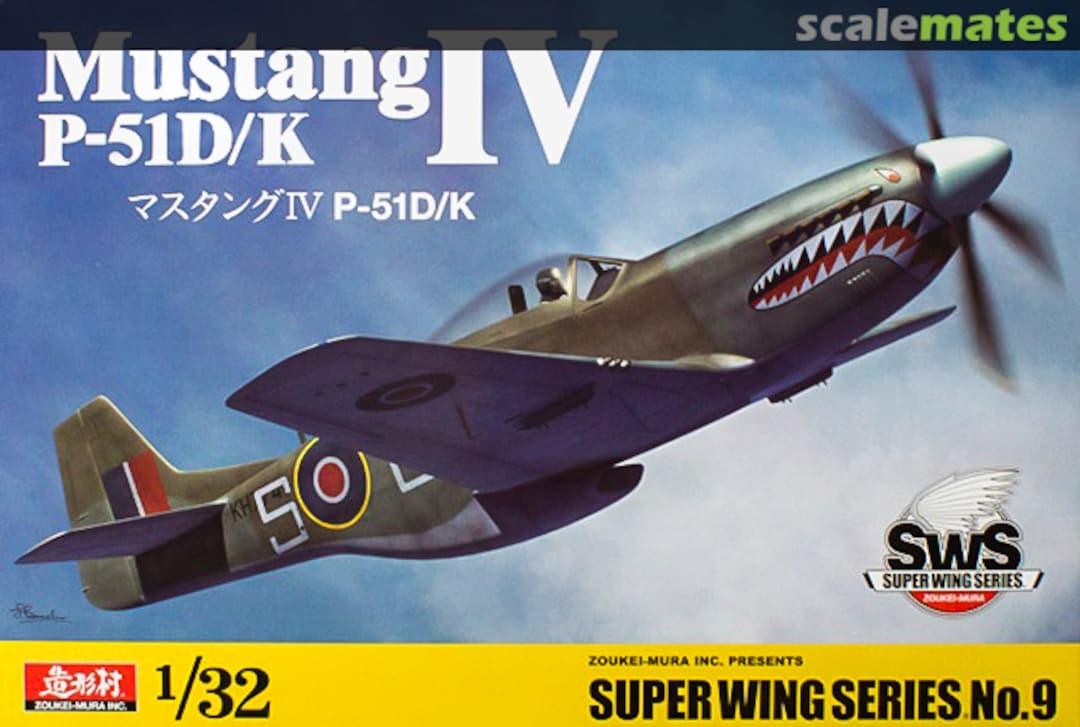 Boxart P-51D/K Mustang IV SWS09 Zoukei-Mura