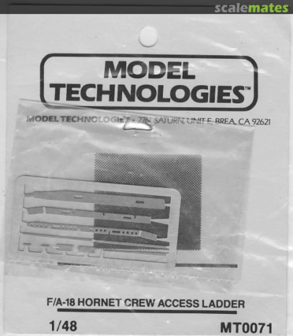 Boxart F/A-18 Hornet Crew Access Ladder MT0071 Model Technologies