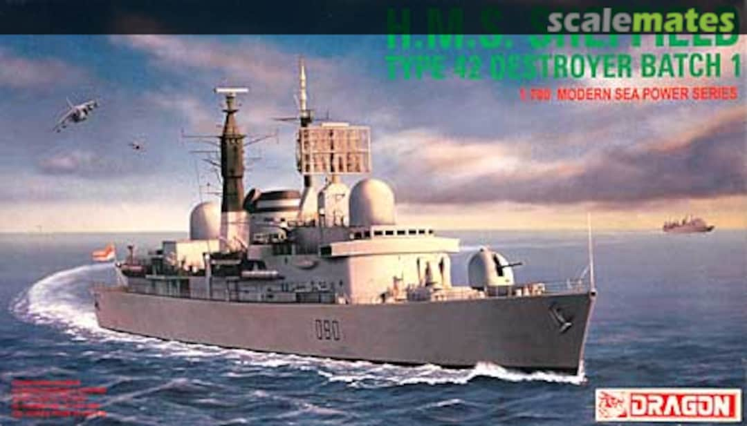 Boxart HMS Sheffield 7016 Dragon