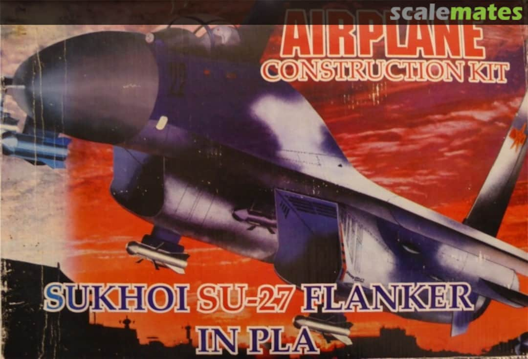 Boxart Sukhoi Su-27 Flanker in PLA 57/060 PMS