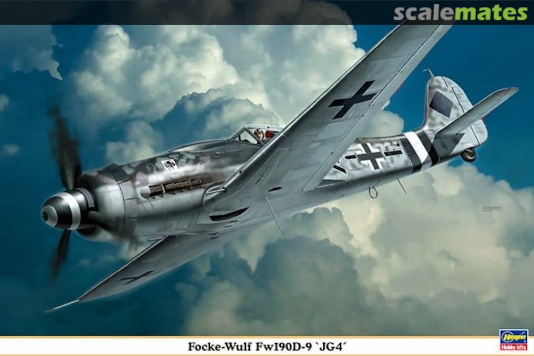 Boxart Focke-Wulf Fw190D-9 'JG4' 08201 Hasegawa