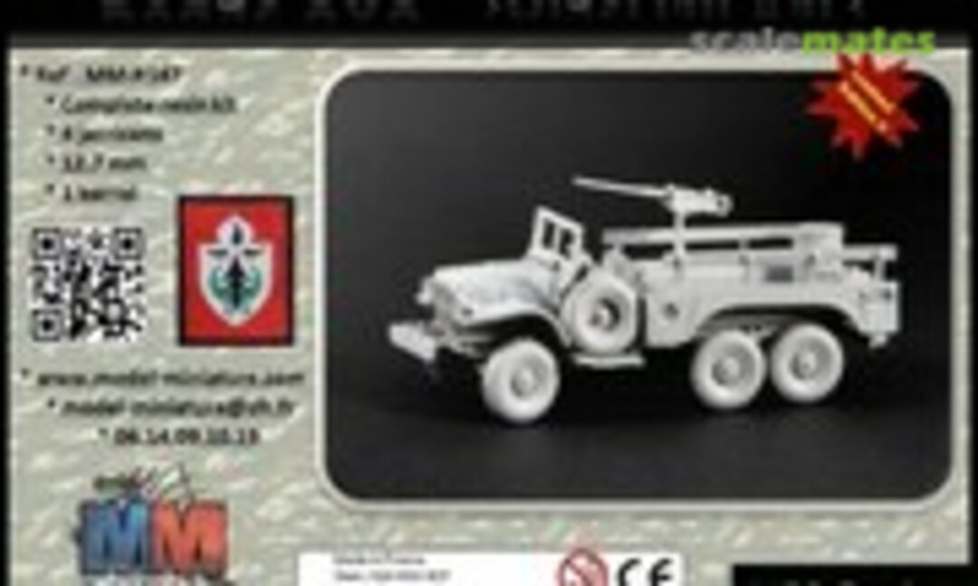 Dodge WC62 6x6, Algerian War (Model Miniature MM-R187)