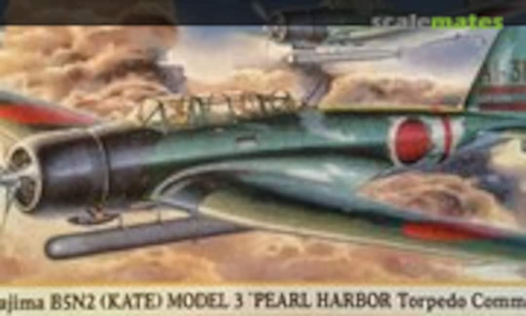 1:72 Nakajima B5N2 (Kate) Model 3 'Pearl Harbor Torpedo Command' (Hasegawa 00605)