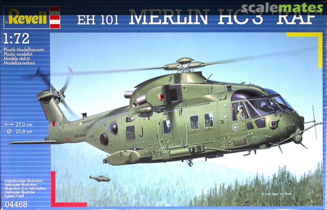 Boxart EH 101 Merlin HC.3 `RAF` 04468 Revell