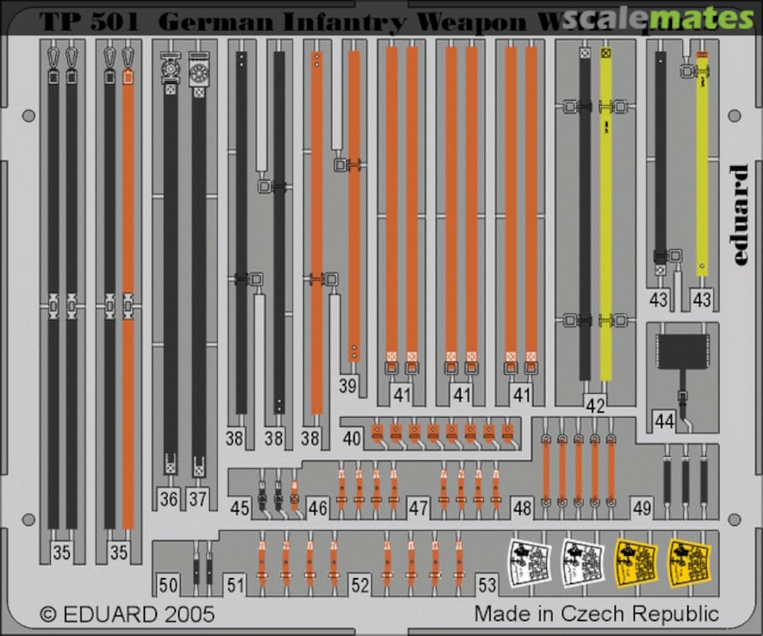 Boxart German Infantry Weapon WWII TP501 Eduard
