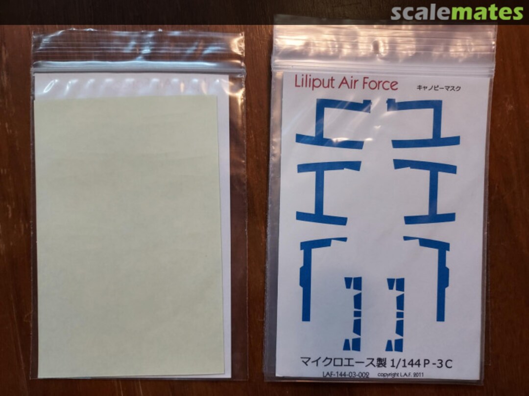 Boxart P-3C Orion Windscreen & Walkway Masks LAF-144-03-002 Liliput Air Force