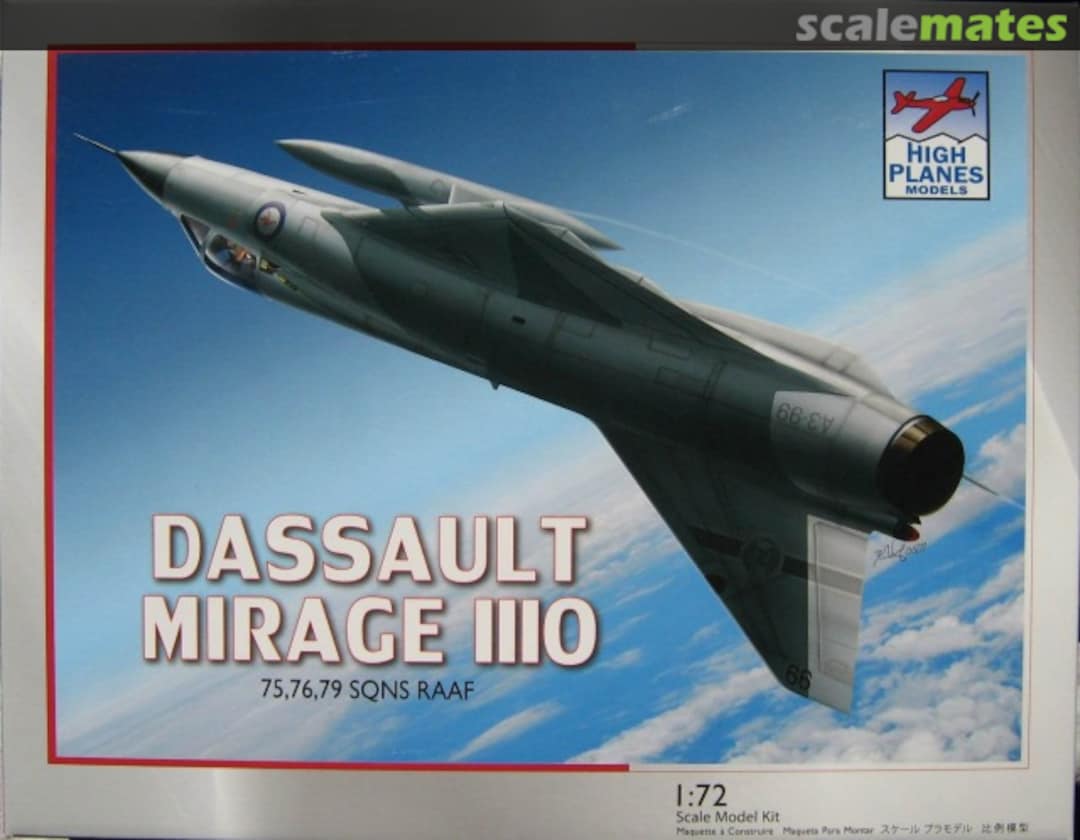 Boxart Dassault Mirage IIIO HPK072016 High Planes Models