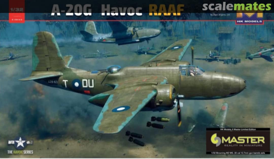 Boxart A-20G Havoc RAAF 01E042 HK Models