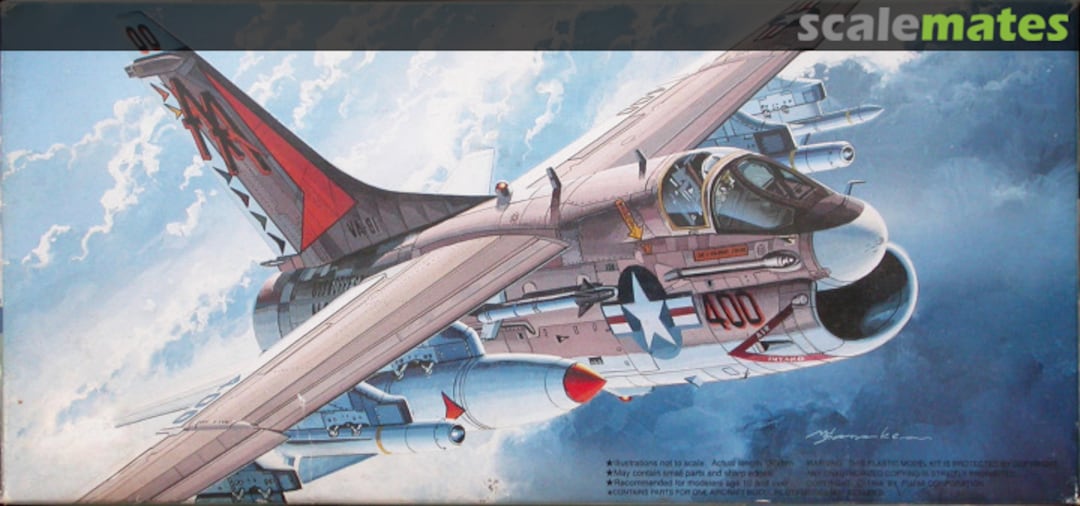 Boxart Vought A-7E Corsair II 72013 Fujimi