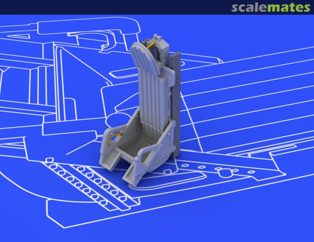 Boxart MiG-15 Ejection Seat (KK-1) 672008 Eduard