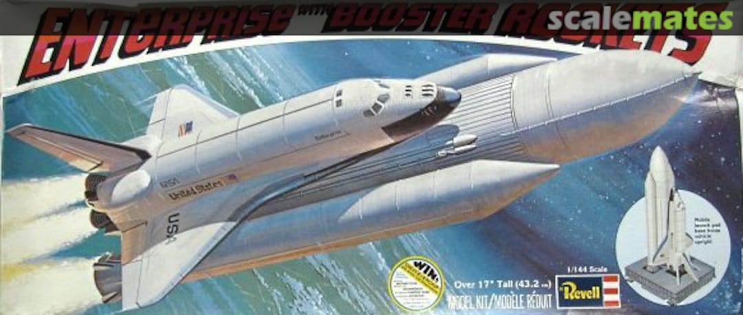 Boxart Enterprise with Booster Rockets H-194 Revell